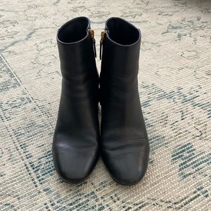 Tory Burch Black Leather Boots